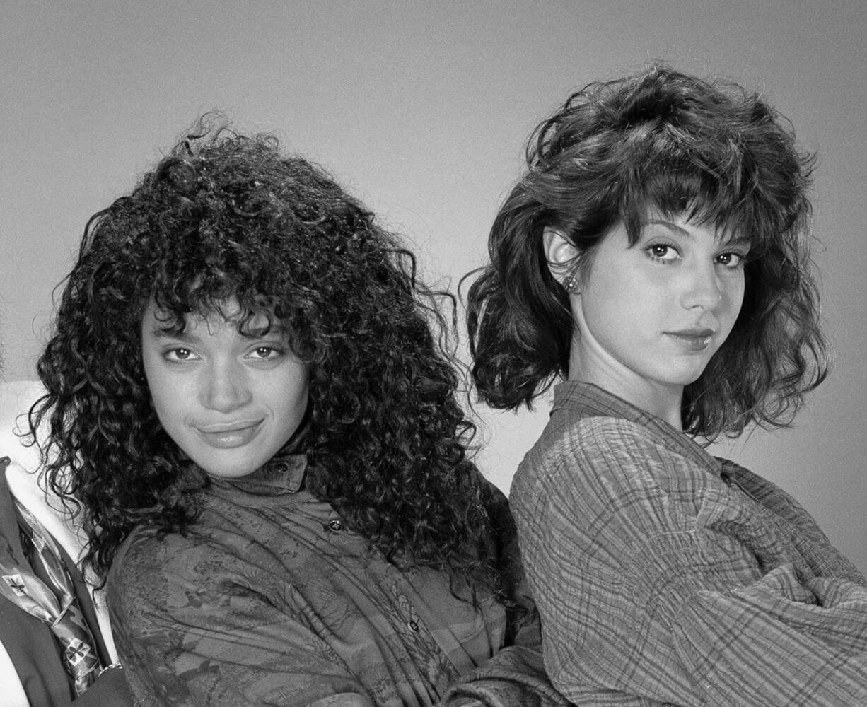 Lisa Bonet and Marisa Tomei for A Different World